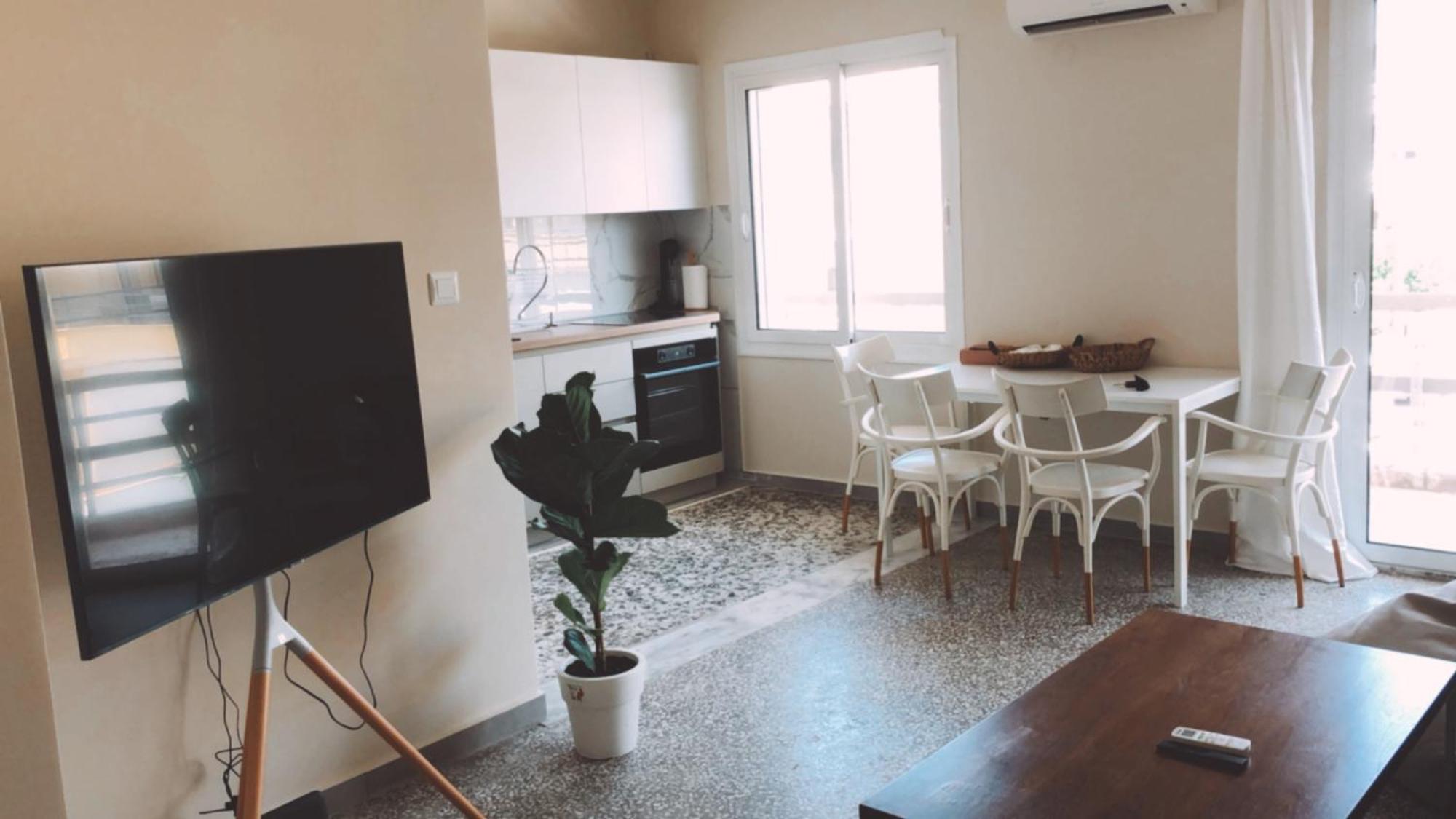 Mz Apartment Néa Péramos Extérieur photo
